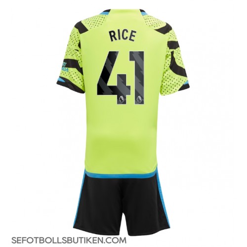 Arsenal Declan Rice #41 Replika Babykläder Borta matchkläder barn 2023-24 Korta ärmar (+ Korta byxor)